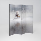 SILENT CABIN Biombo de 4 paneles