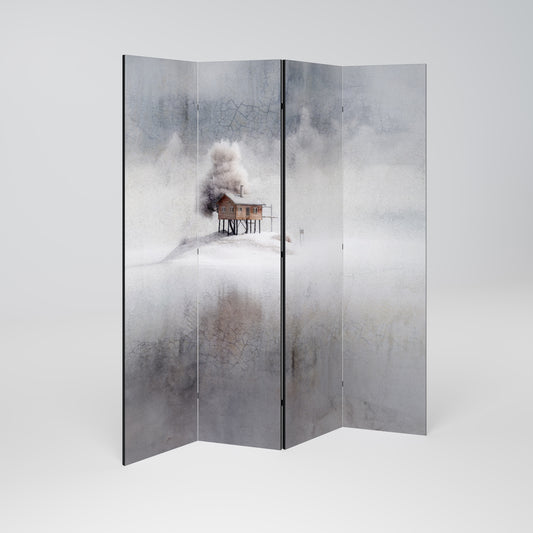 SILENT CABIN 4-Panel Room Divider