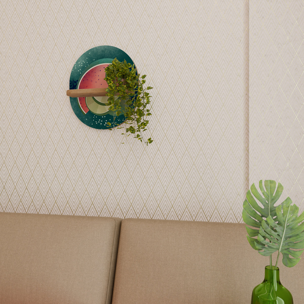 FRUIT POWER Art Shelf