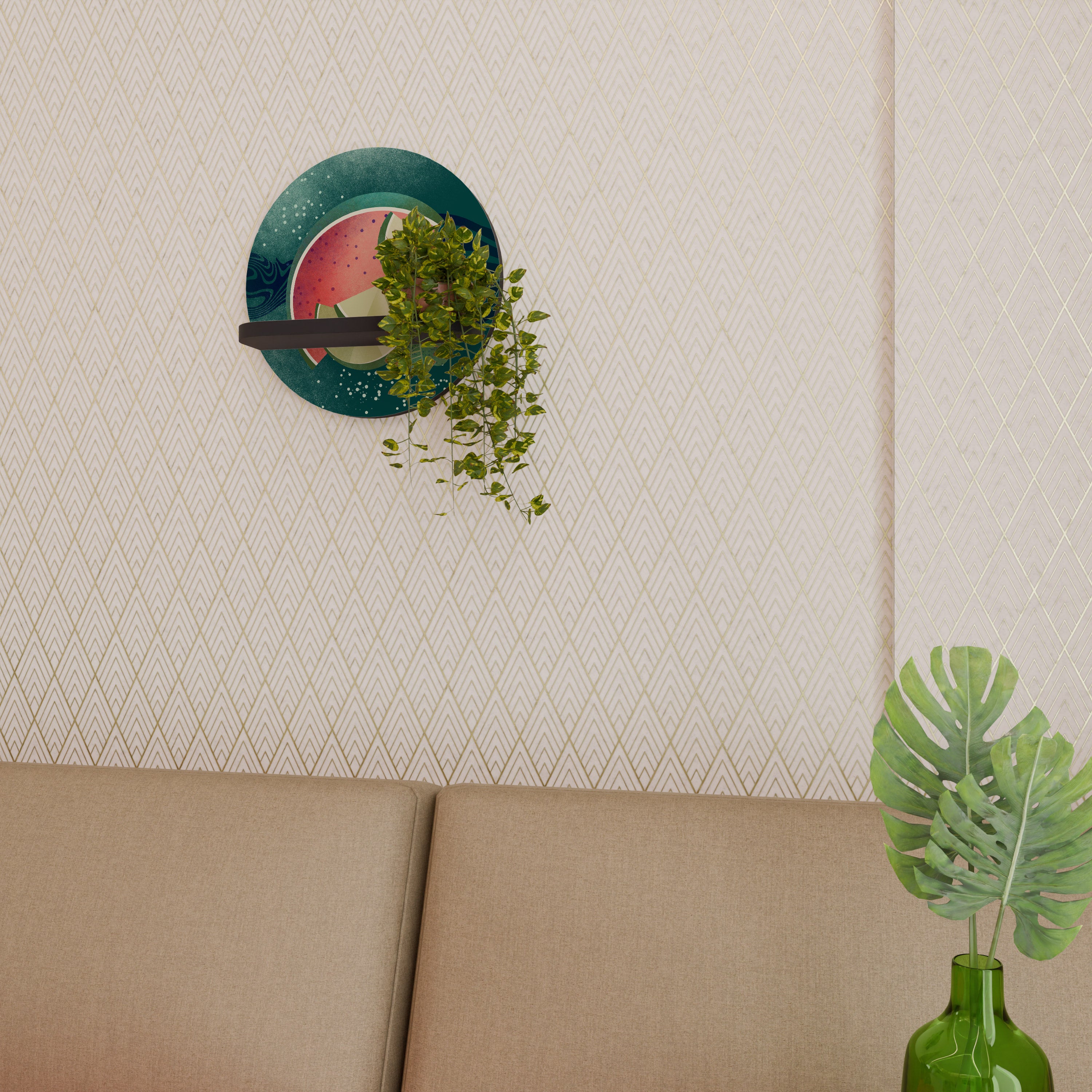 FRUIT POWER Decorative Art Shelf