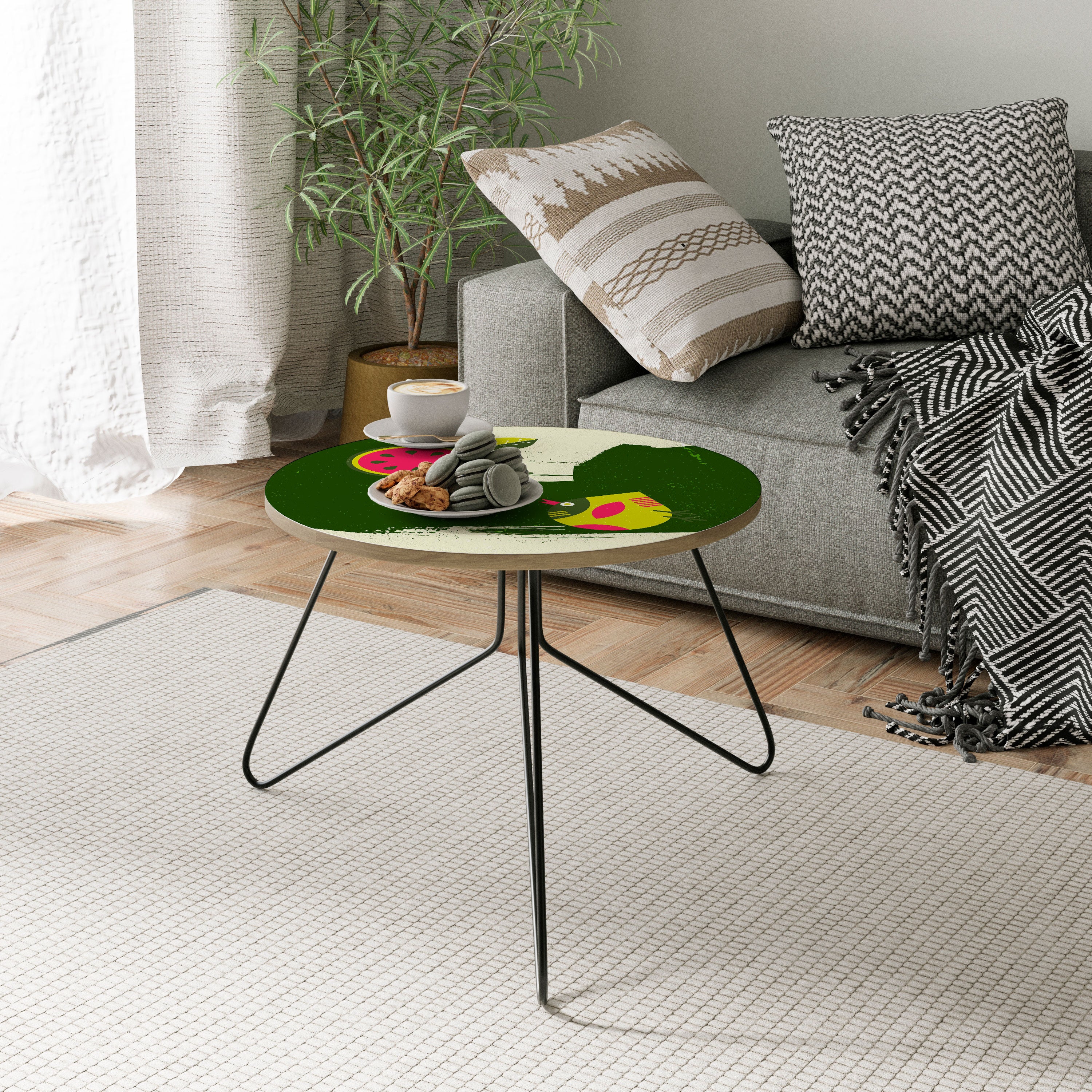 FRUITFUL SWIRLS Couchtisch