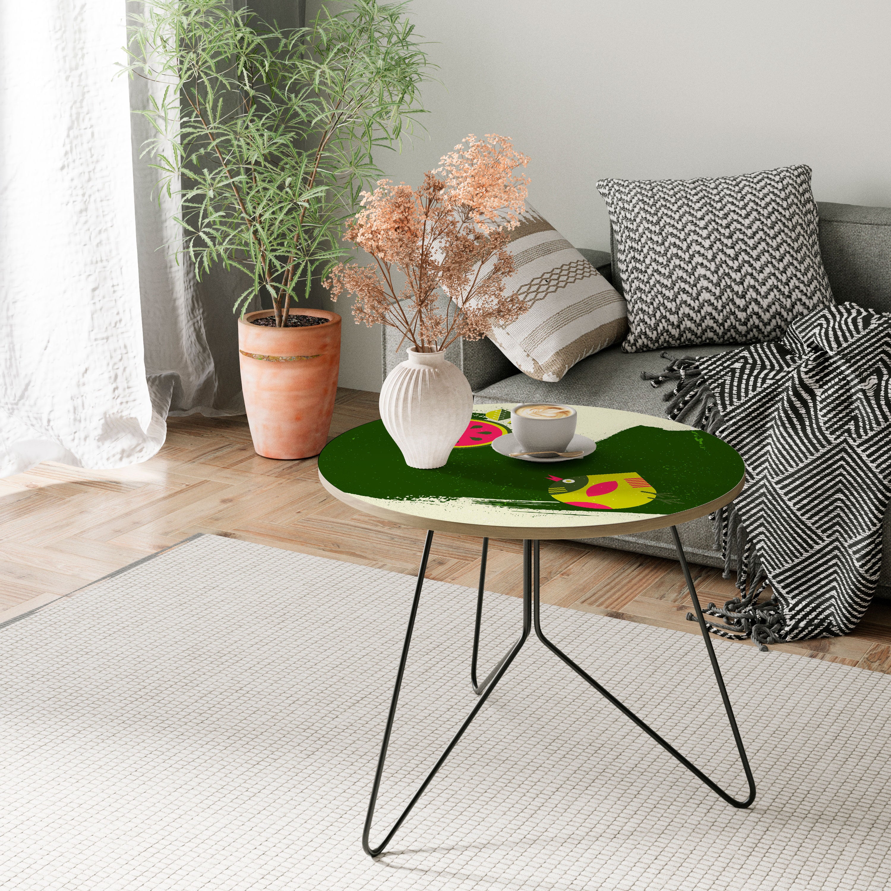 FRUITFUL SWIRLS Couchtisch