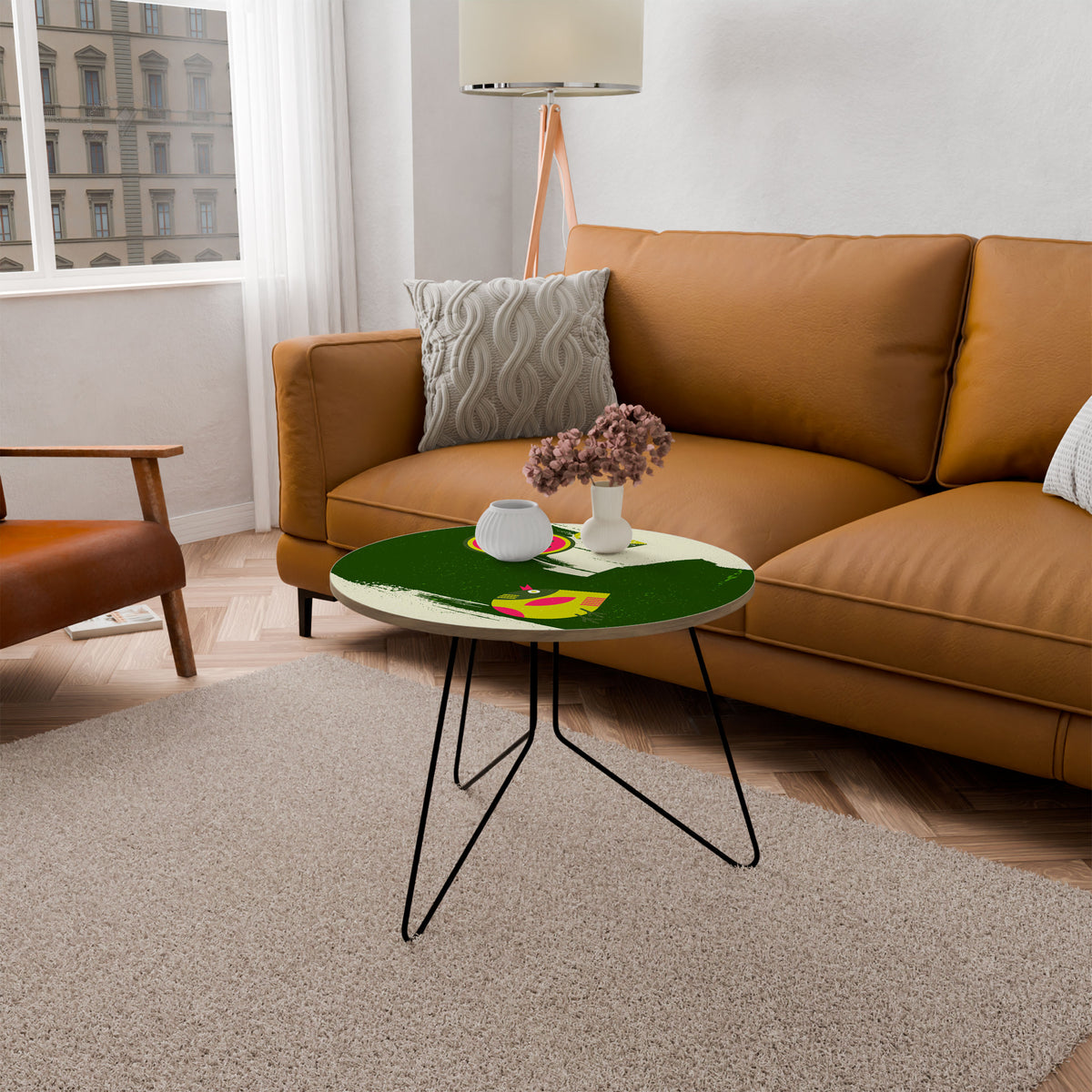 FRUITFUL SWIRLS Couchtisch