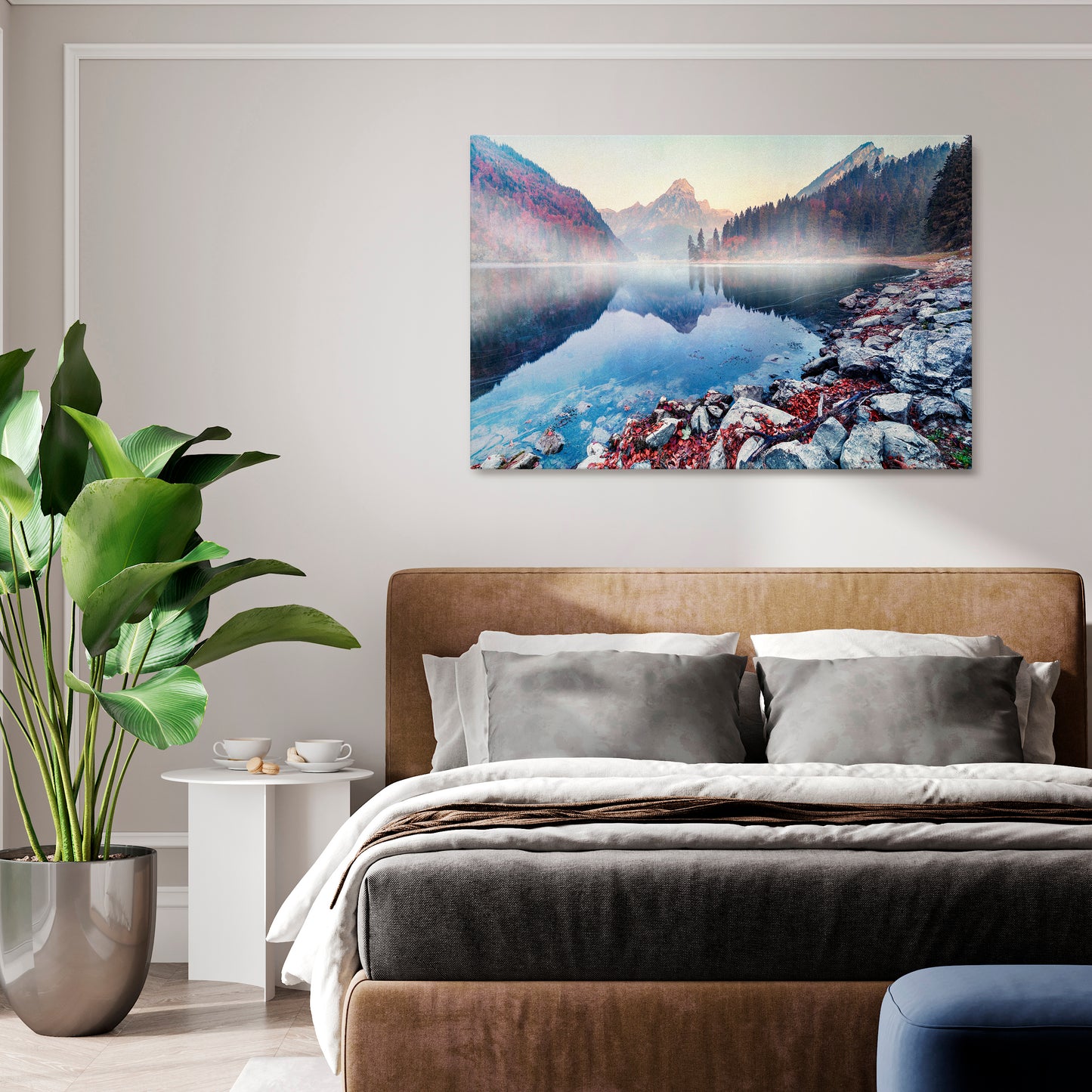 TRANQUIL WATERSCAPE Horizontal Canvas Print