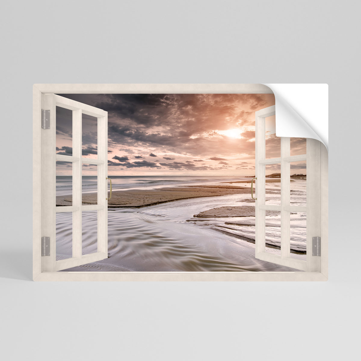 OPENING TO SERENITY Poster Orizzontale Adesivo