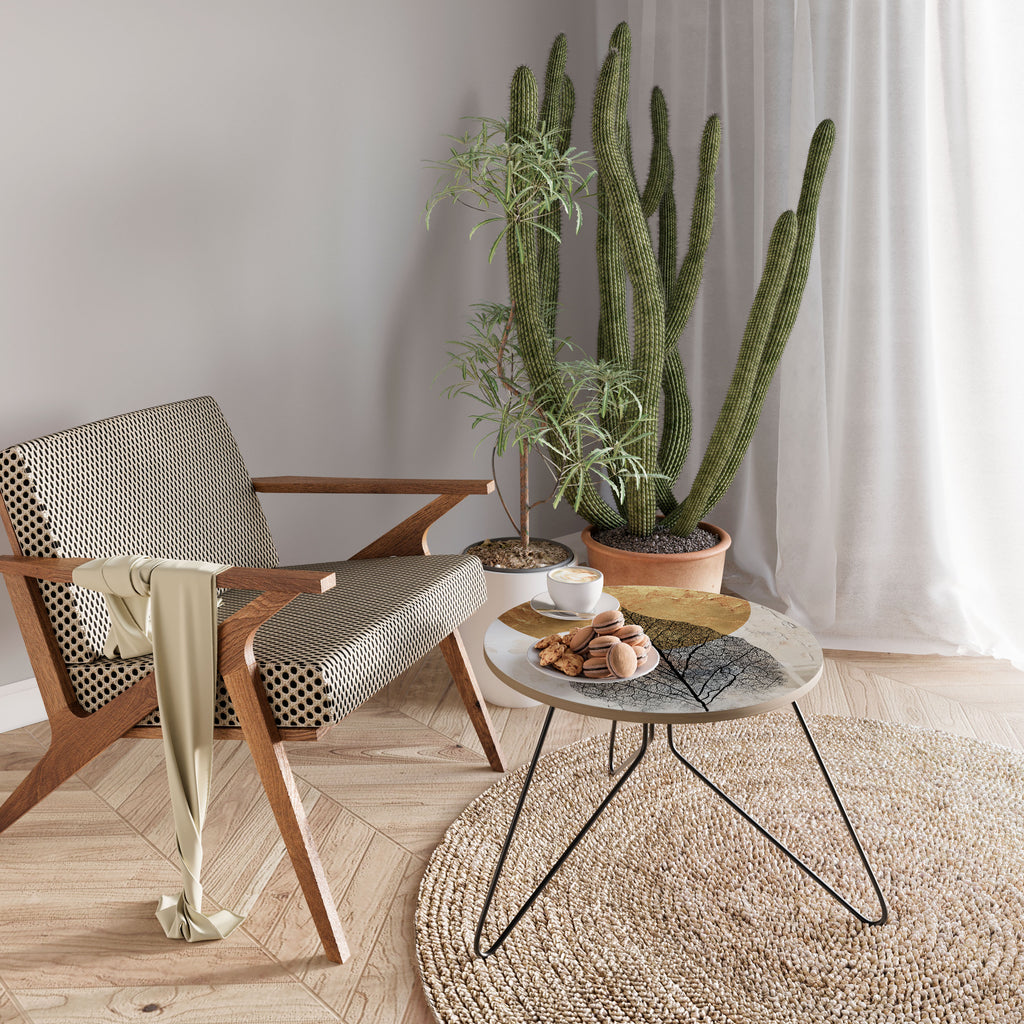 GOLD NERVATIO Couchtisch