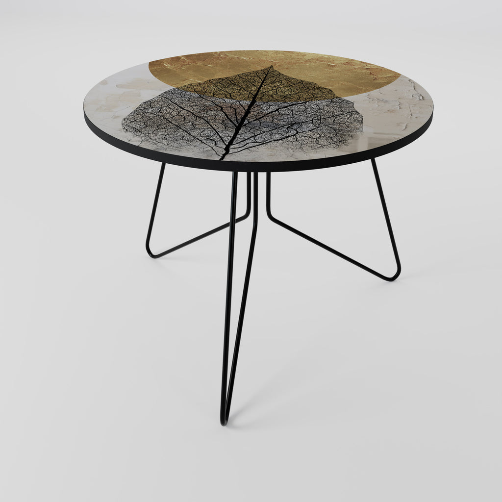 GOLD NERVATIO Couchtisch