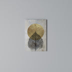 GOLD NERVATIO Quadro em tela vertical
