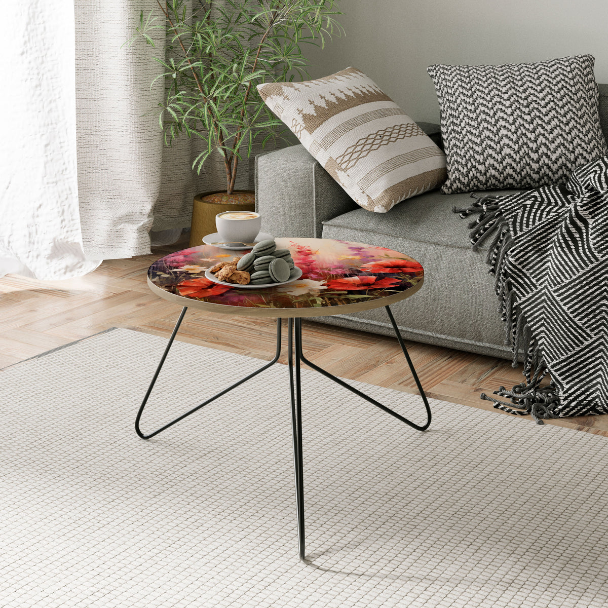 VIBRANT BLOOM SYMPHONY Coffee Table