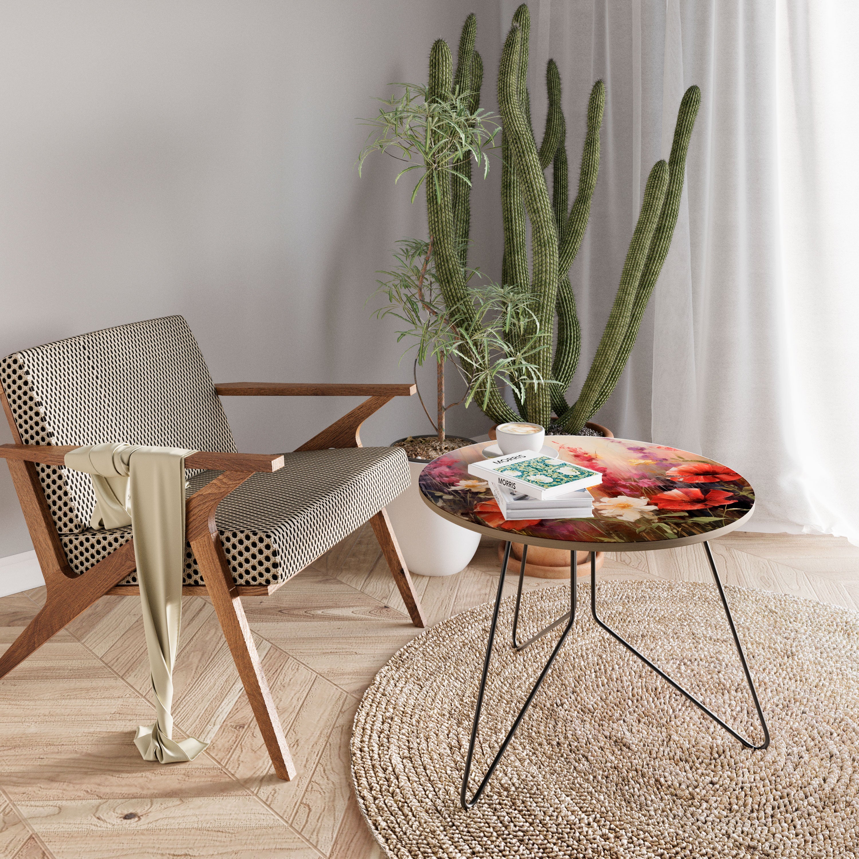 VIBRANT BLOOM SYMPHONY Konferenční stolek