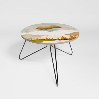 Petite table basse GOLDEN WINTER