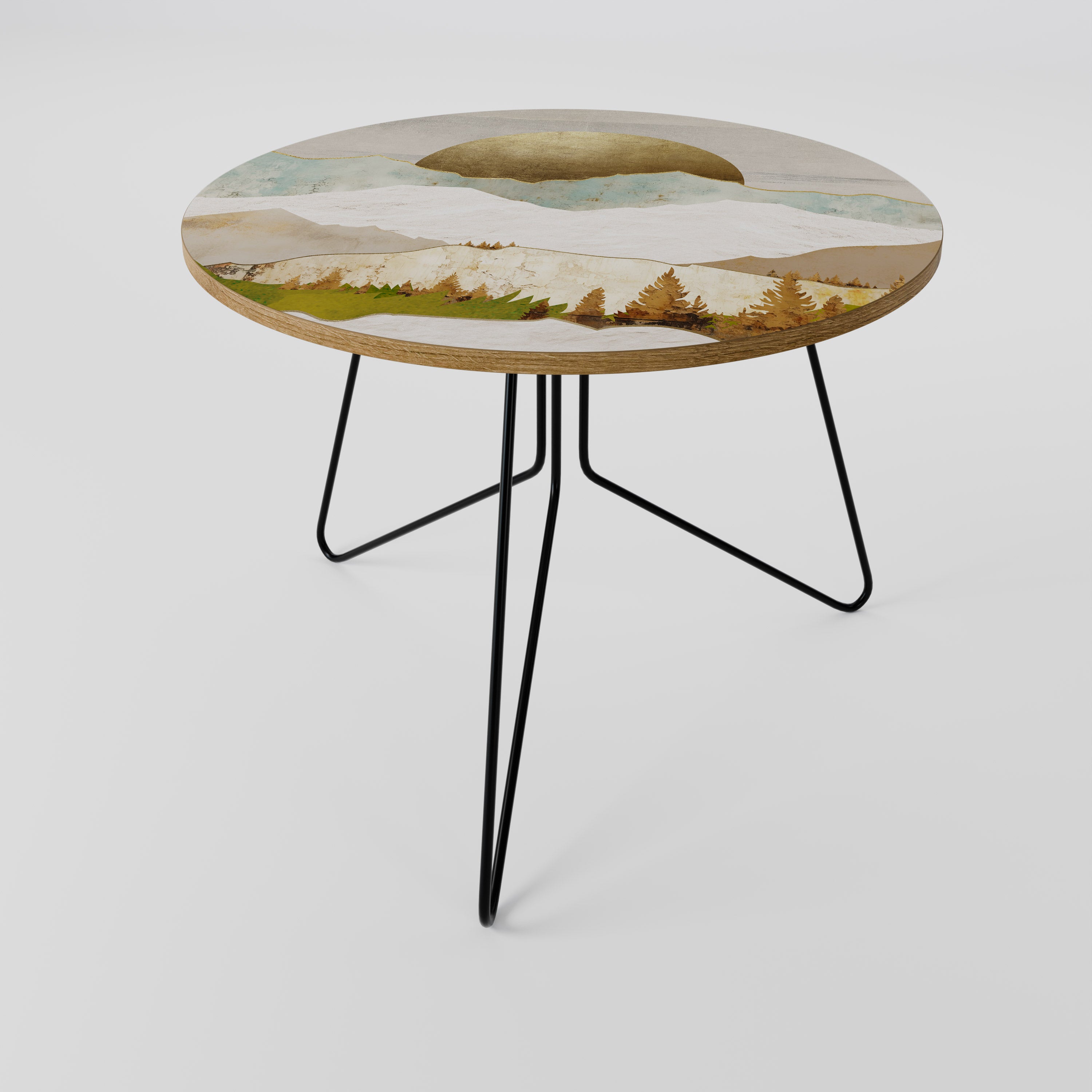 GOLDEN WINTER Τραπεζάκι σαλονιού