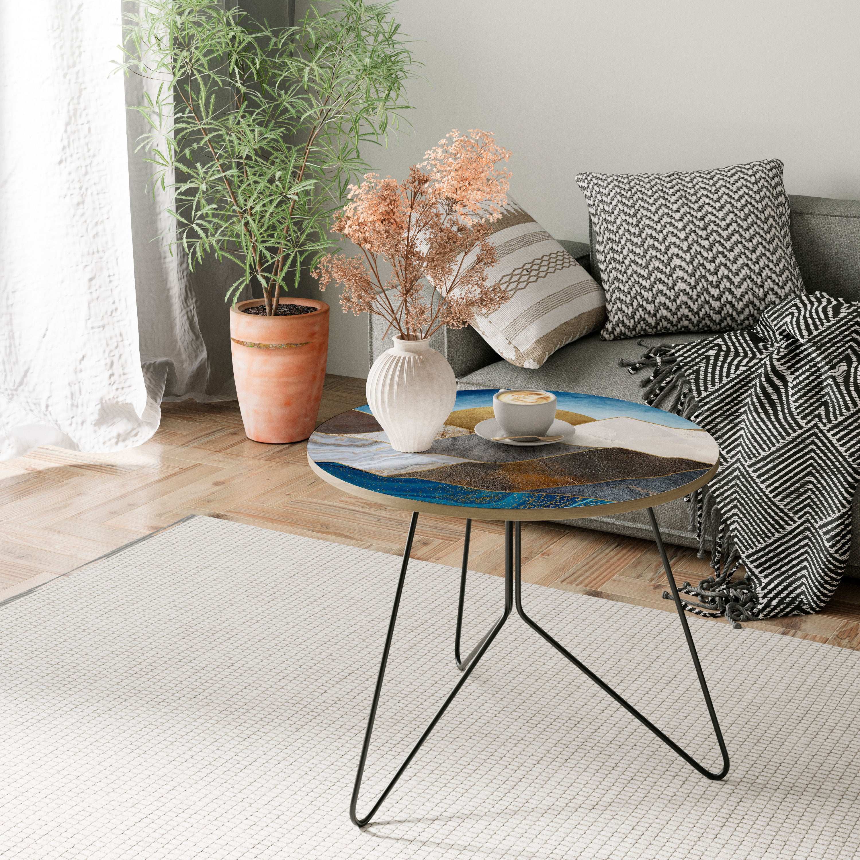 SHEEN OF PEAKS Mesa de centro