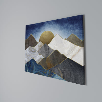 SHEEN OF PEAKS Cuadro en lienzo horizontal