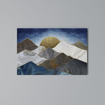 SHEEN OF PEAKS Cuadro en lienzo horizontal