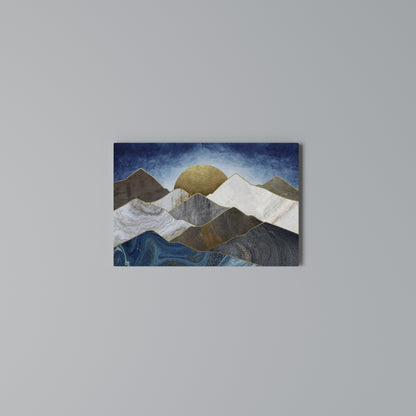 SHEEN OF PEAKS Cuadro en lienzo horizontal