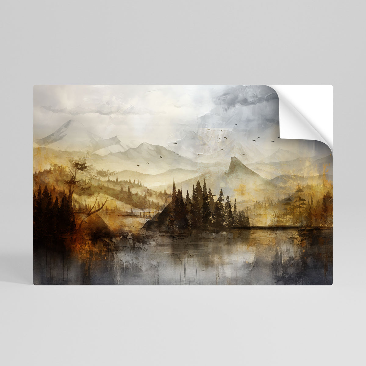 AUTUMN AURA Poster Orizzontale Adesivo