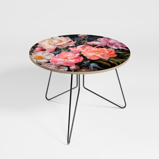 PEONIES BLOSSOM Large Coffee Table