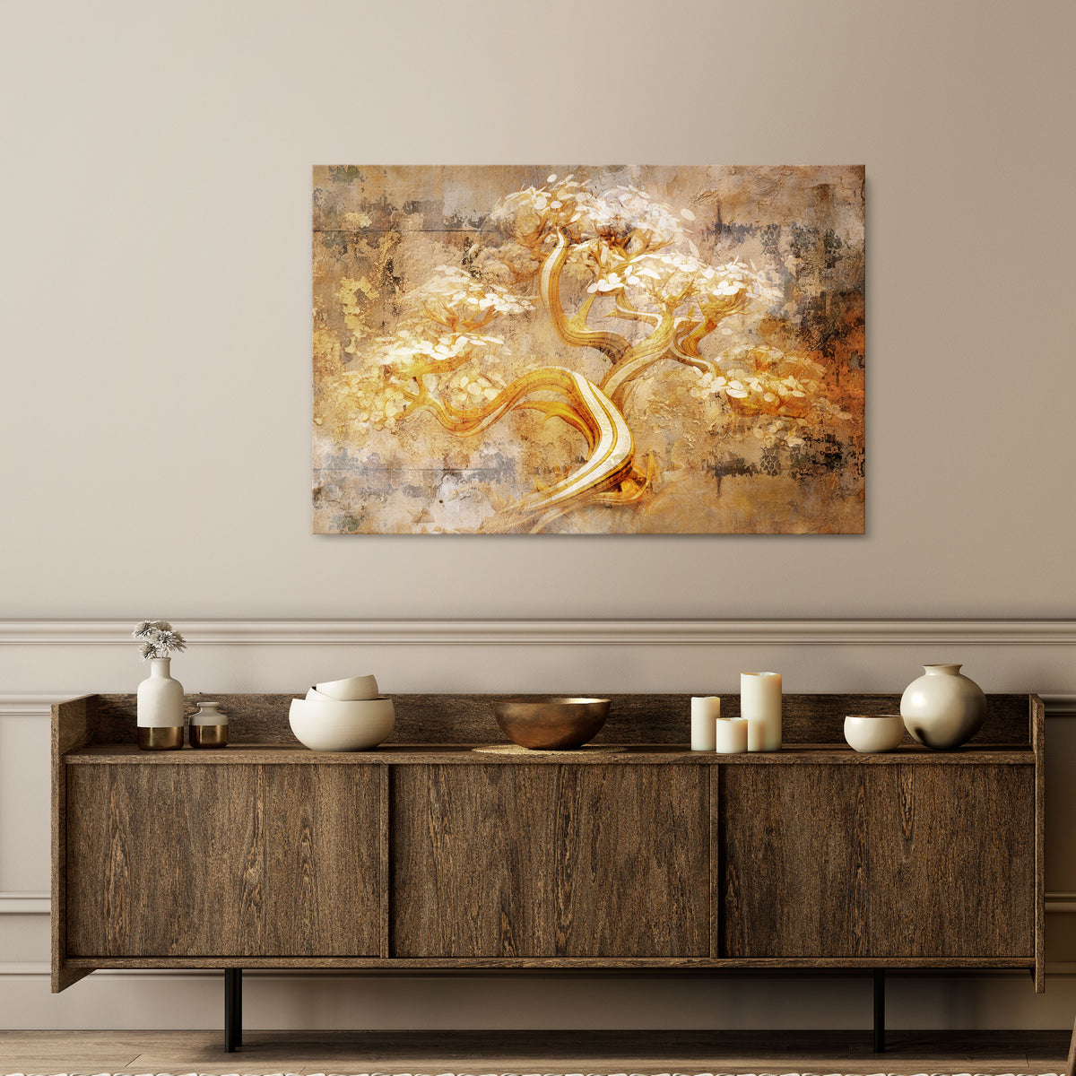 TREE OF WHISPERS Horizontal Canvas Print
