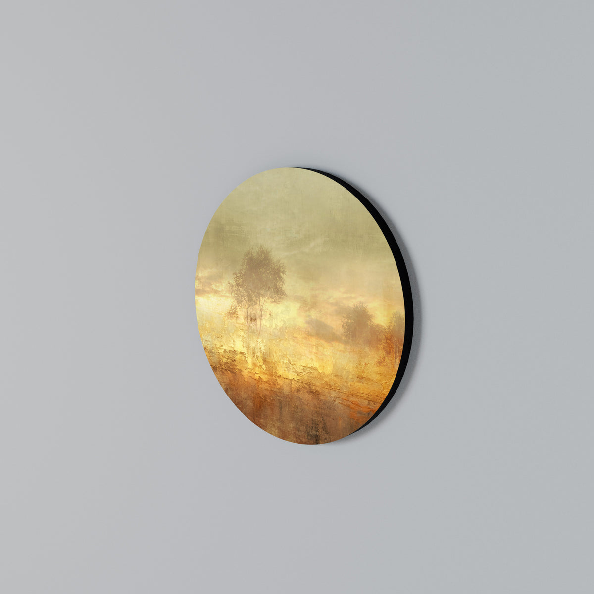 AMBER DREAMSCAPE Kulatá nástěnná dekorace