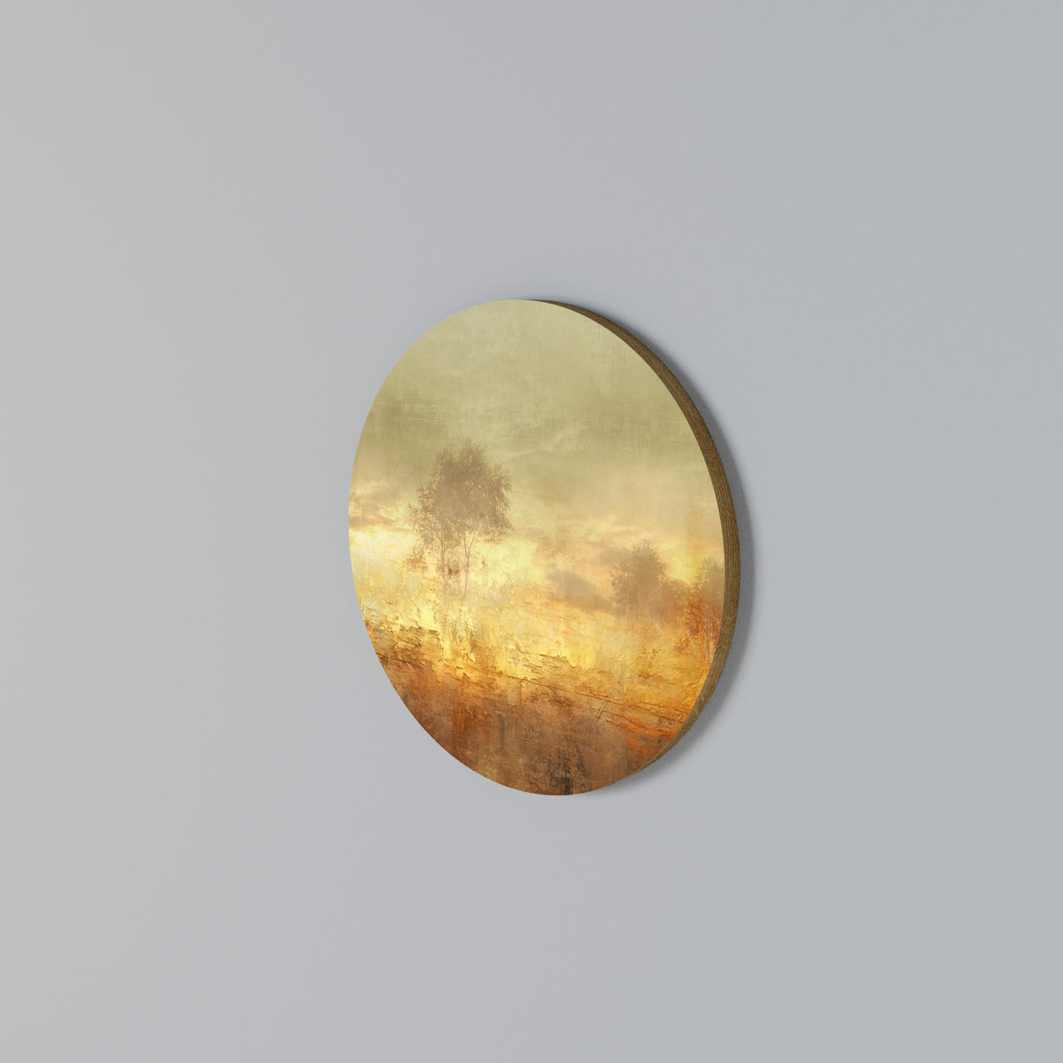 AMBER DREAMSCAPE Kulatá nástěnná dekorace