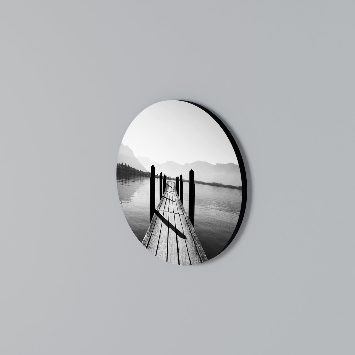 WALK INTO THE DEEP Kulatá nástěnná dekorace