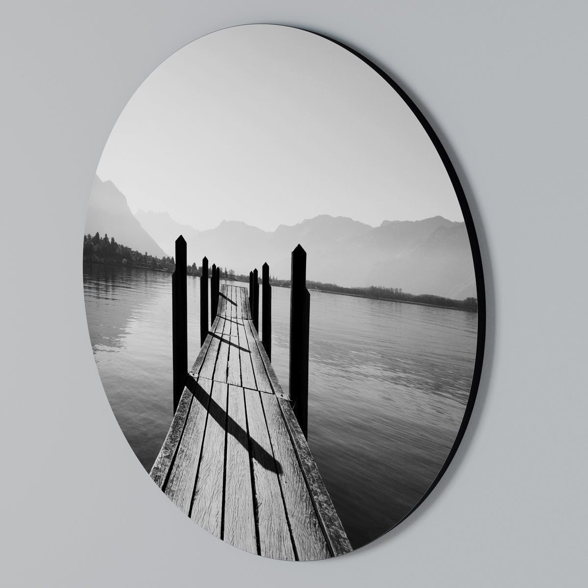 WALK INTO THE DEEP Kulatá nástěnná dekorace