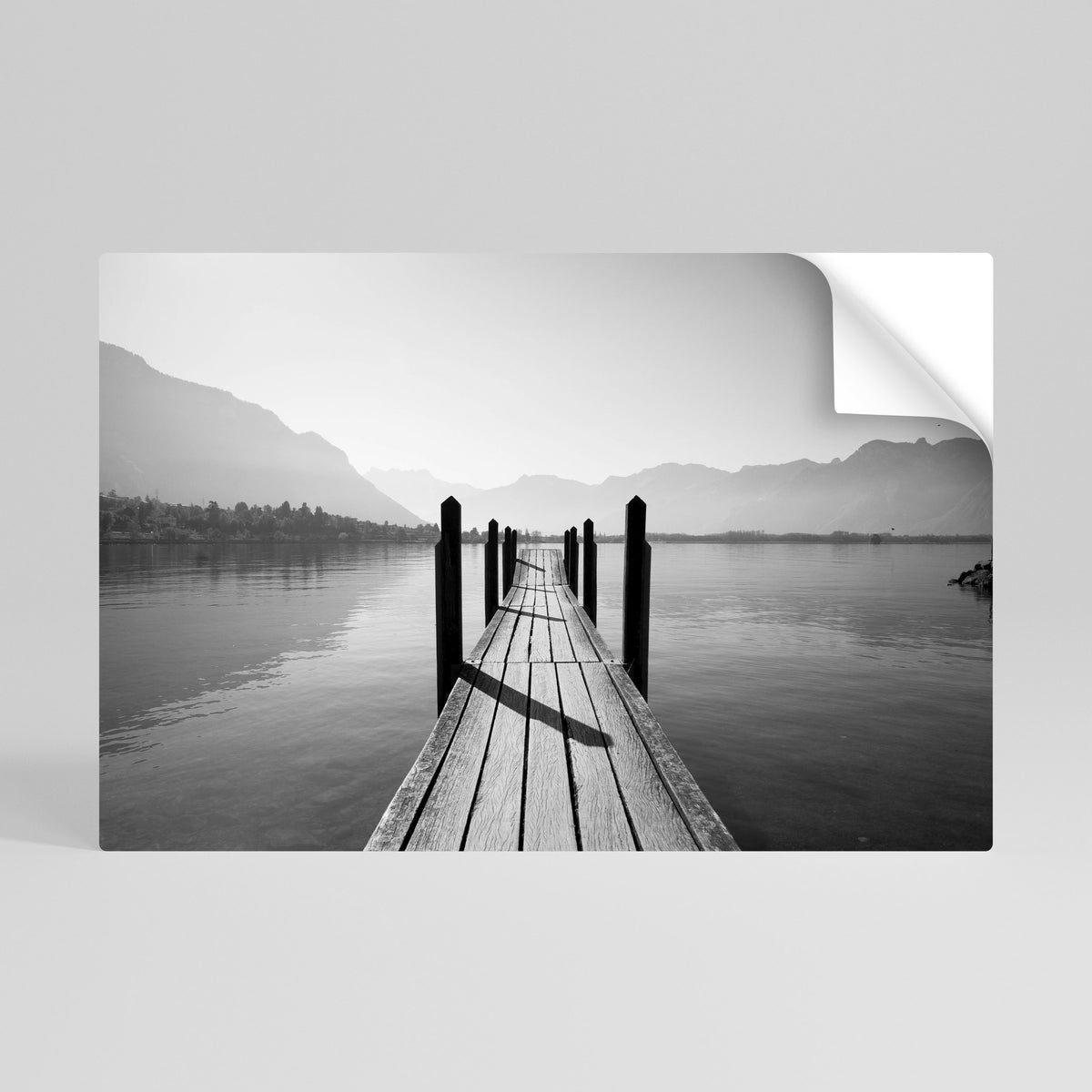 WALK INTO THE DEEP Poster Orizzontale Adesivo