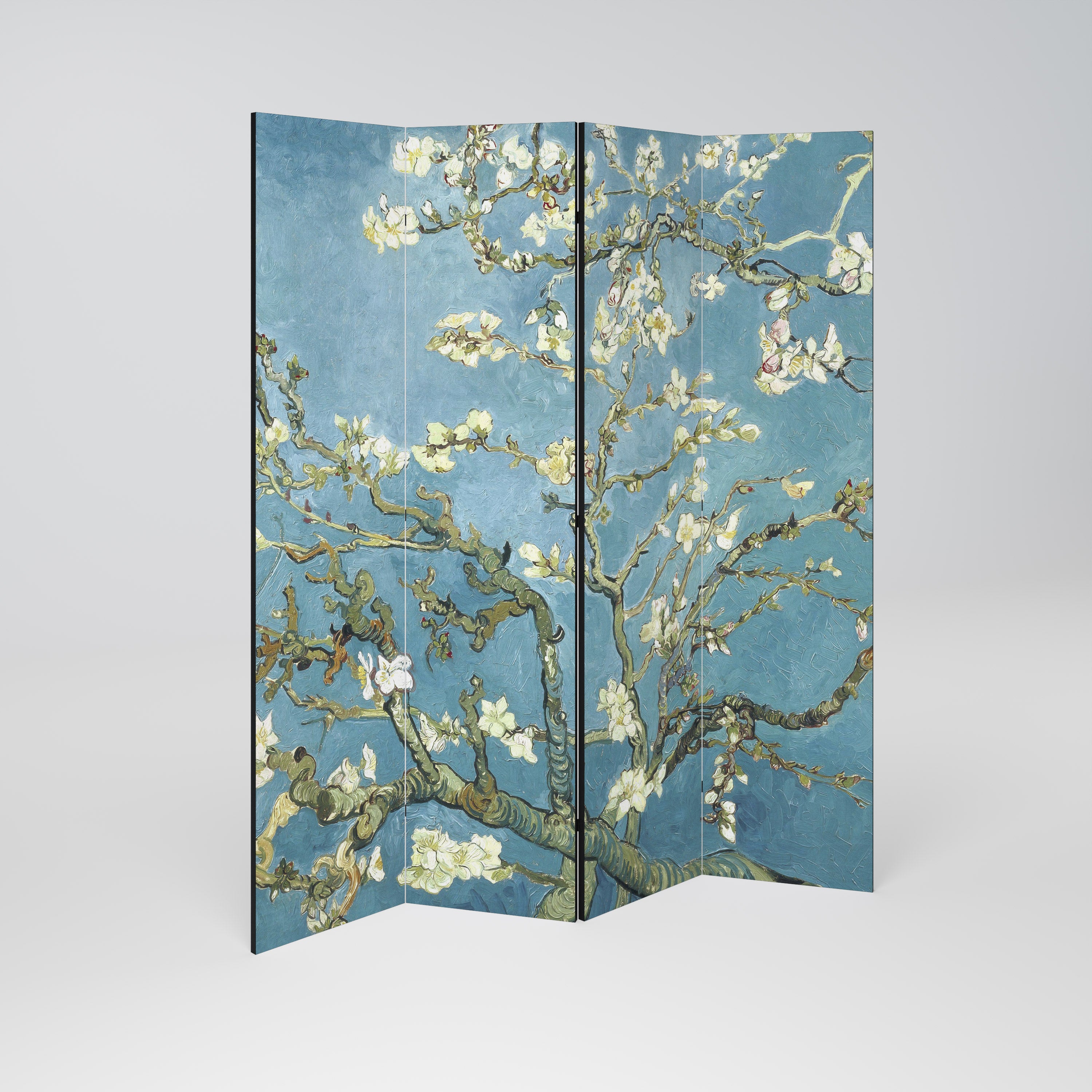 ALMOND BLOSSOM Rumsavdelare 4 paneler