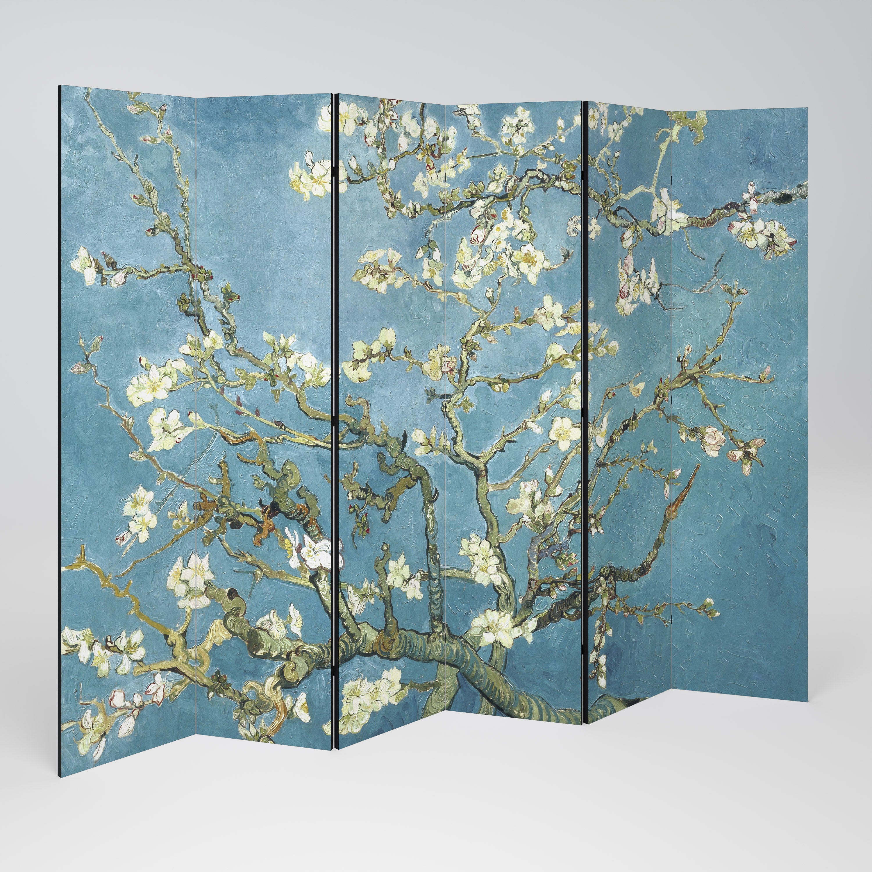 ALMOND BLOSSOM 6-Panel Room Divider