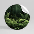 FOREST OF DREAMS Runder Wandsticker zum Abziehen und Aufkleben