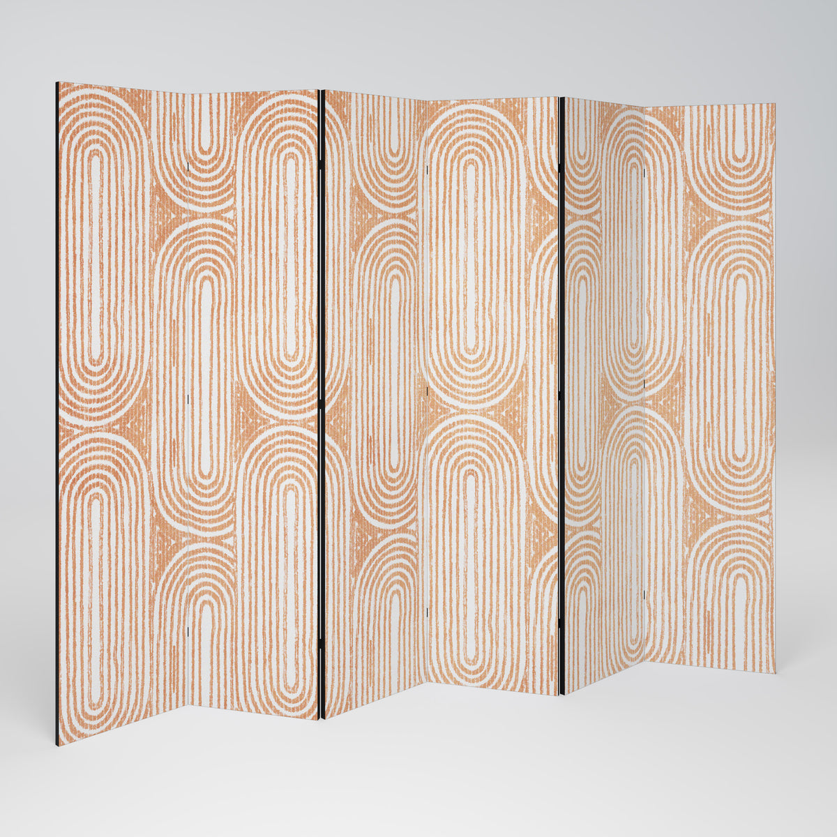 GEOMETRIC GLEAM 6-Panel Room Divider