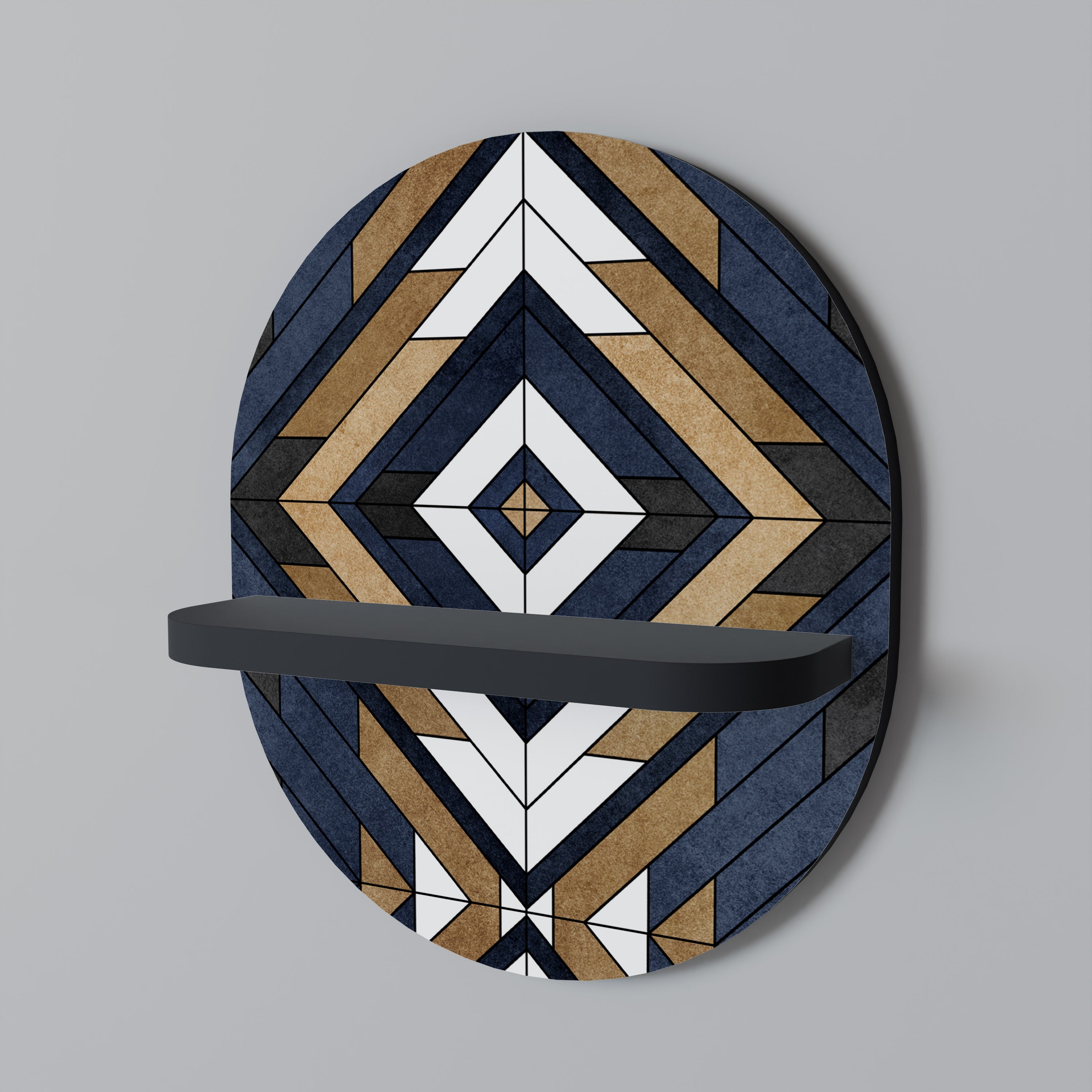 ARTFUL GEOMETRY Art Shelf