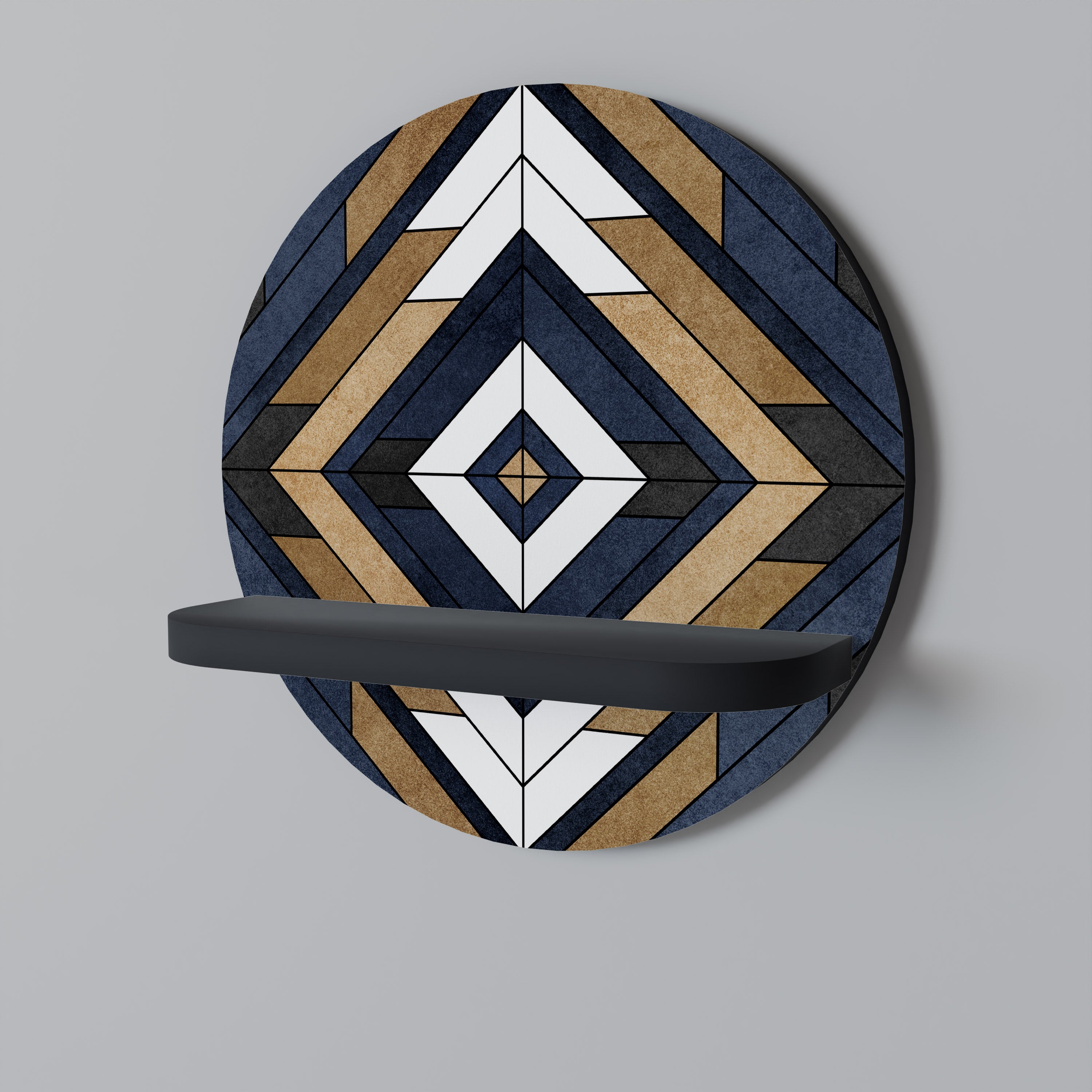 ARTFUL GEOMETRY Art Shelf