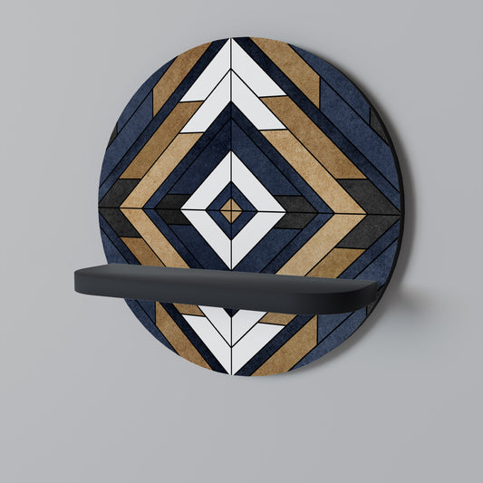 ARTFUL GEOMETRY Decorative Art Shelf