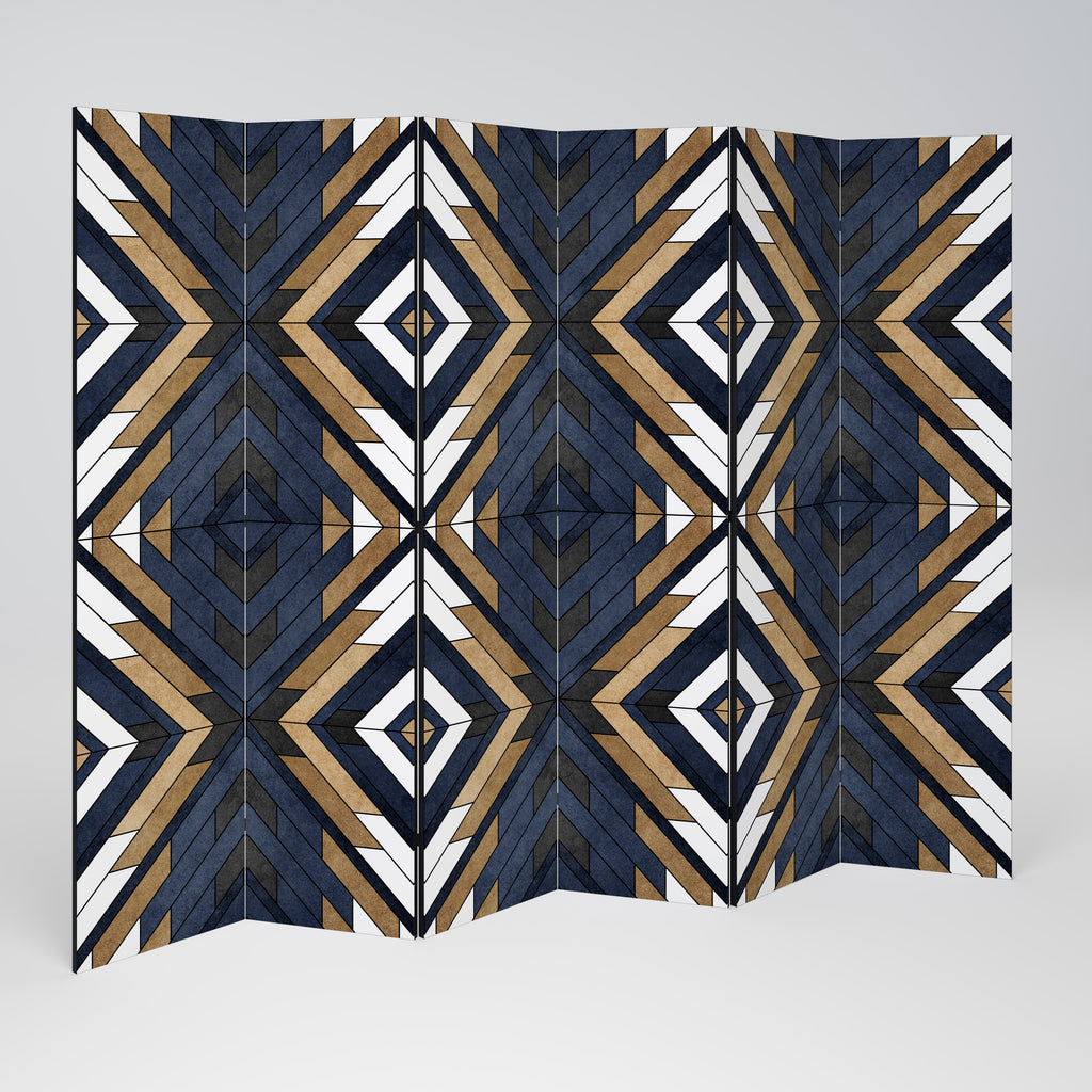 ARTFUL GEOMETRY 6dílný paraván