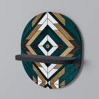 ARTISTIC GEOMETRY Decorative Art Shelf