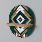 ARTISTIC GEOMETRY Decorative Art Shelf