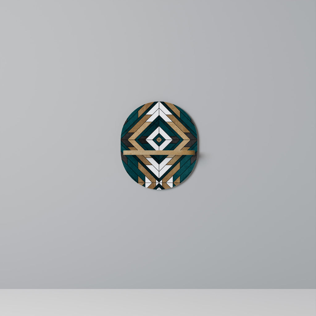 ARTISTIC GEOMETRY Decorative Art Shelf