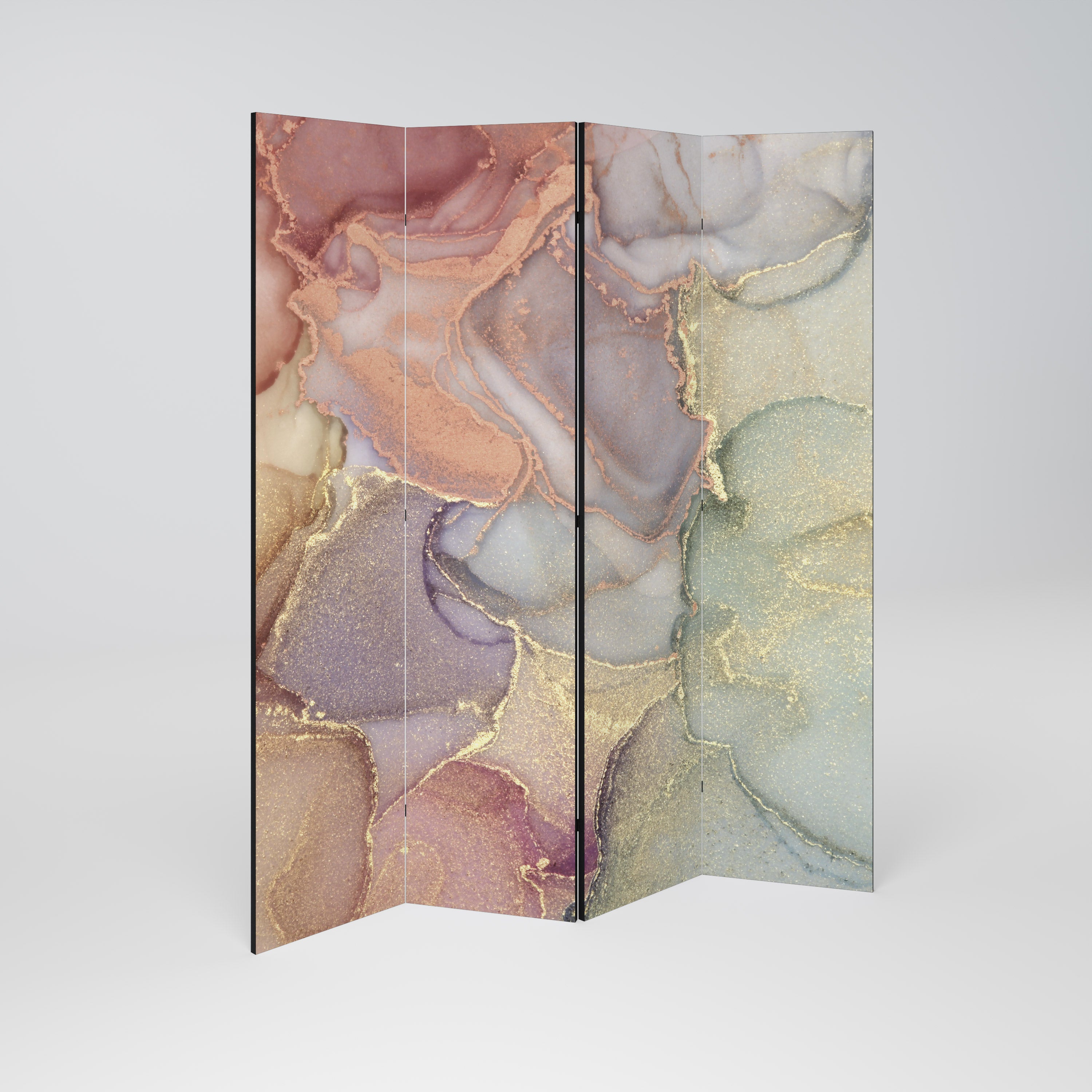 GOLDEN DREAMSCAPE RHYTHM Rumsavdelare 4 paneler