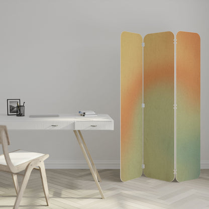 MIRAGE MELODIES 3-Panel Plywood Room Divider