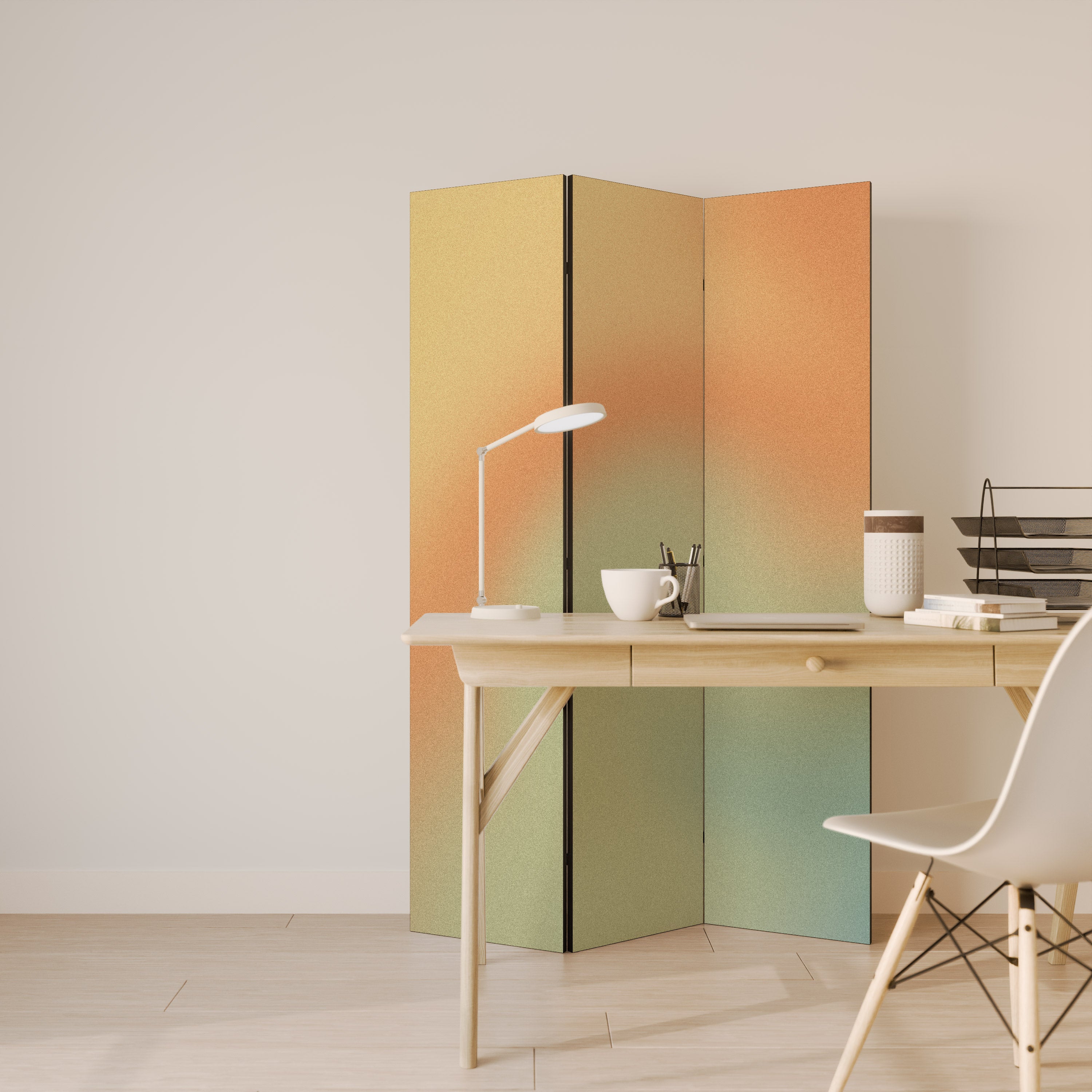 MIRAGE MELODIES 3-Panel Room Divider