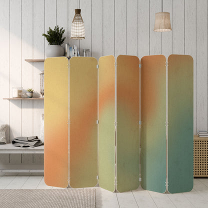 MIRAGE MELODIES 6-Panel Plywood Room Divider