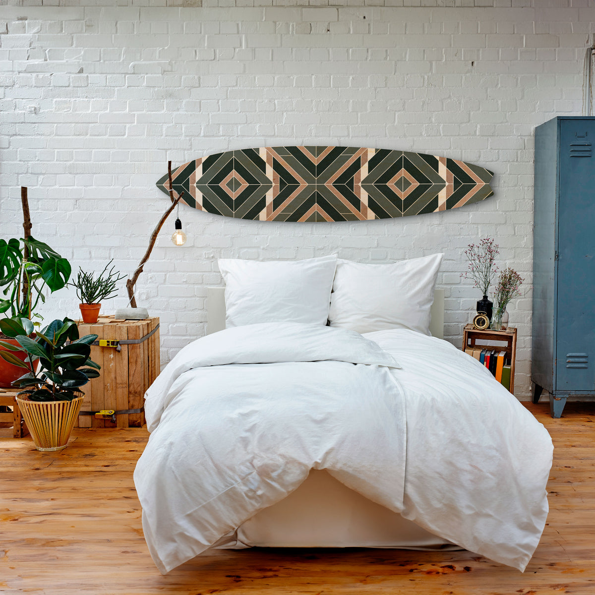 DIMENSION DELIGHTS Painel Decorativo Prancha de Surf