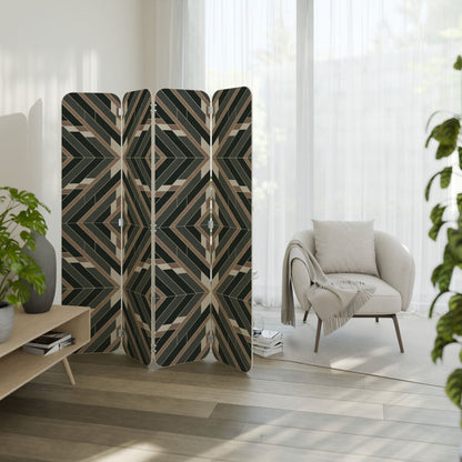 DIMENSION DELIGHTS 4-Panel Plywood Room Divider