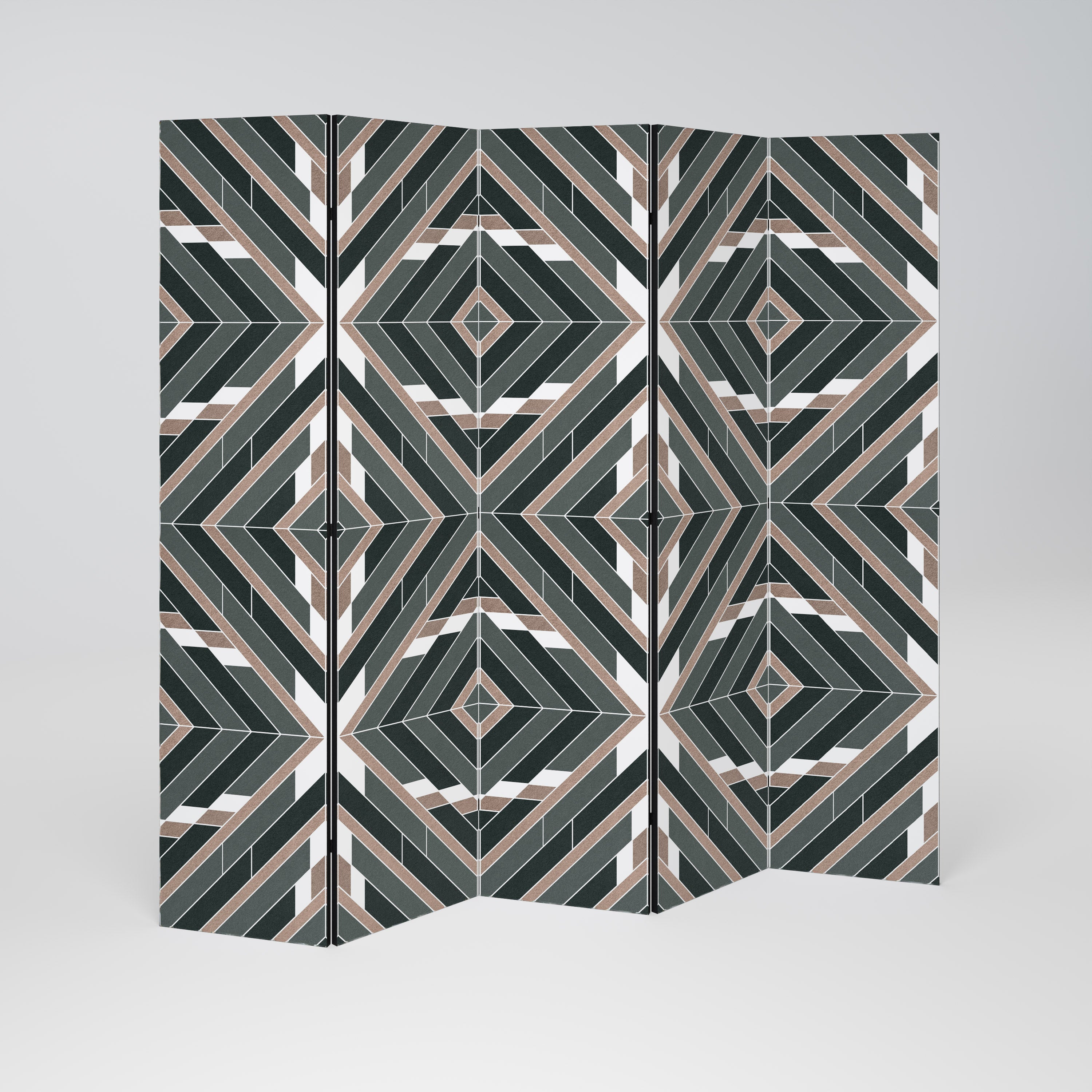 DIMENSION DELIGHTS 5-Panel Room Divider