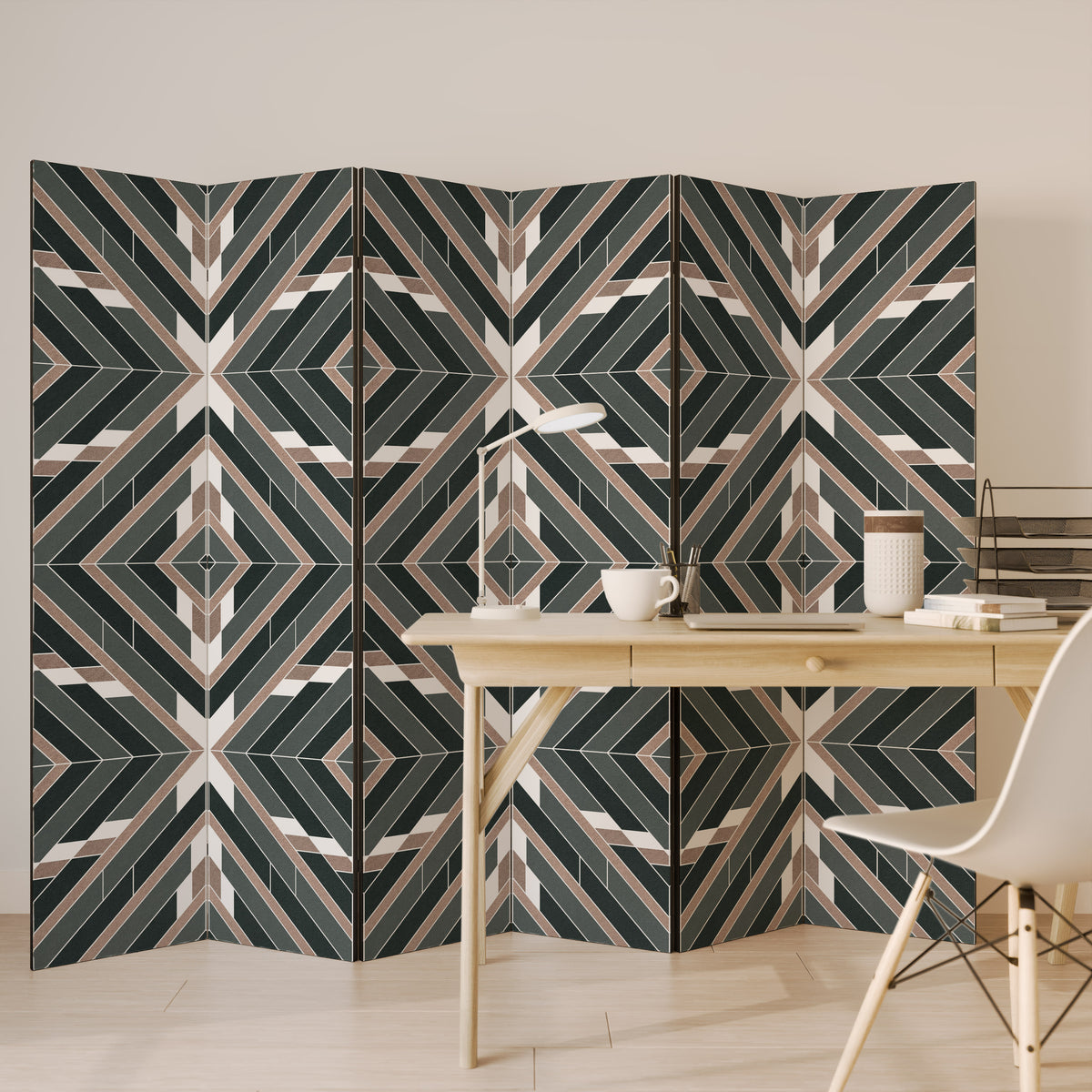 DIMENSION DELIGHTS 6-Panel Room Divider