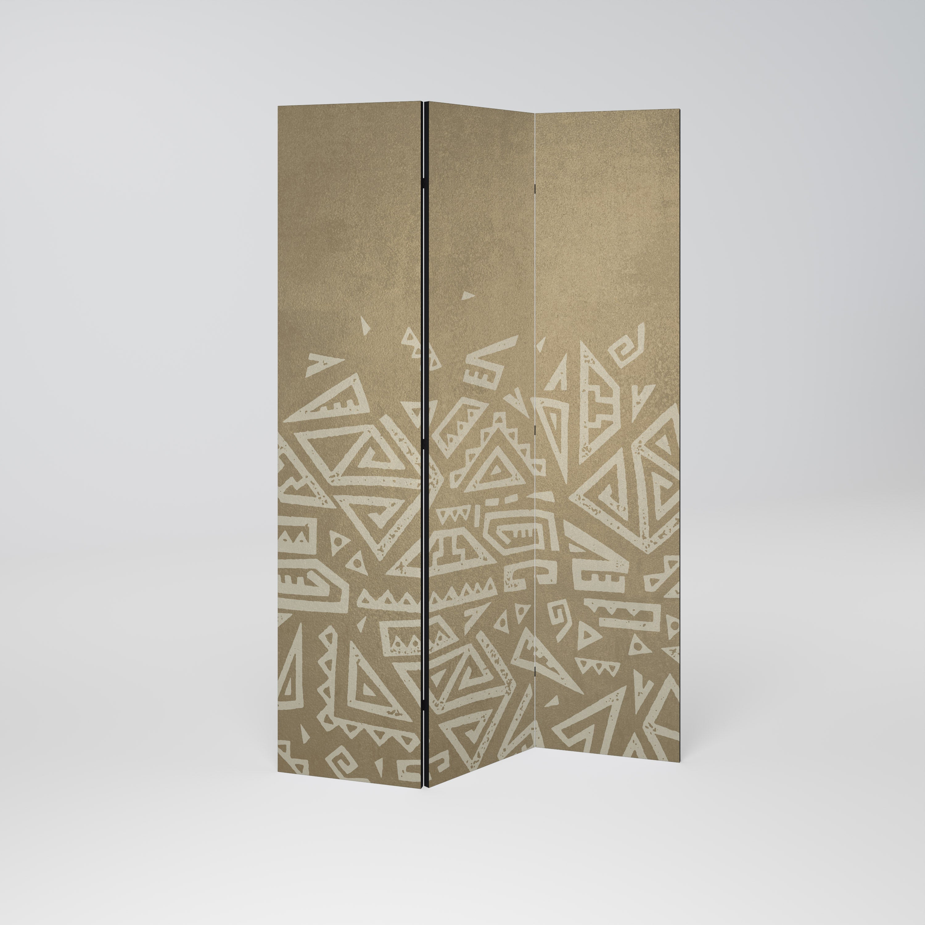 CULTURAL LAYERING 3-Panel Room Divider