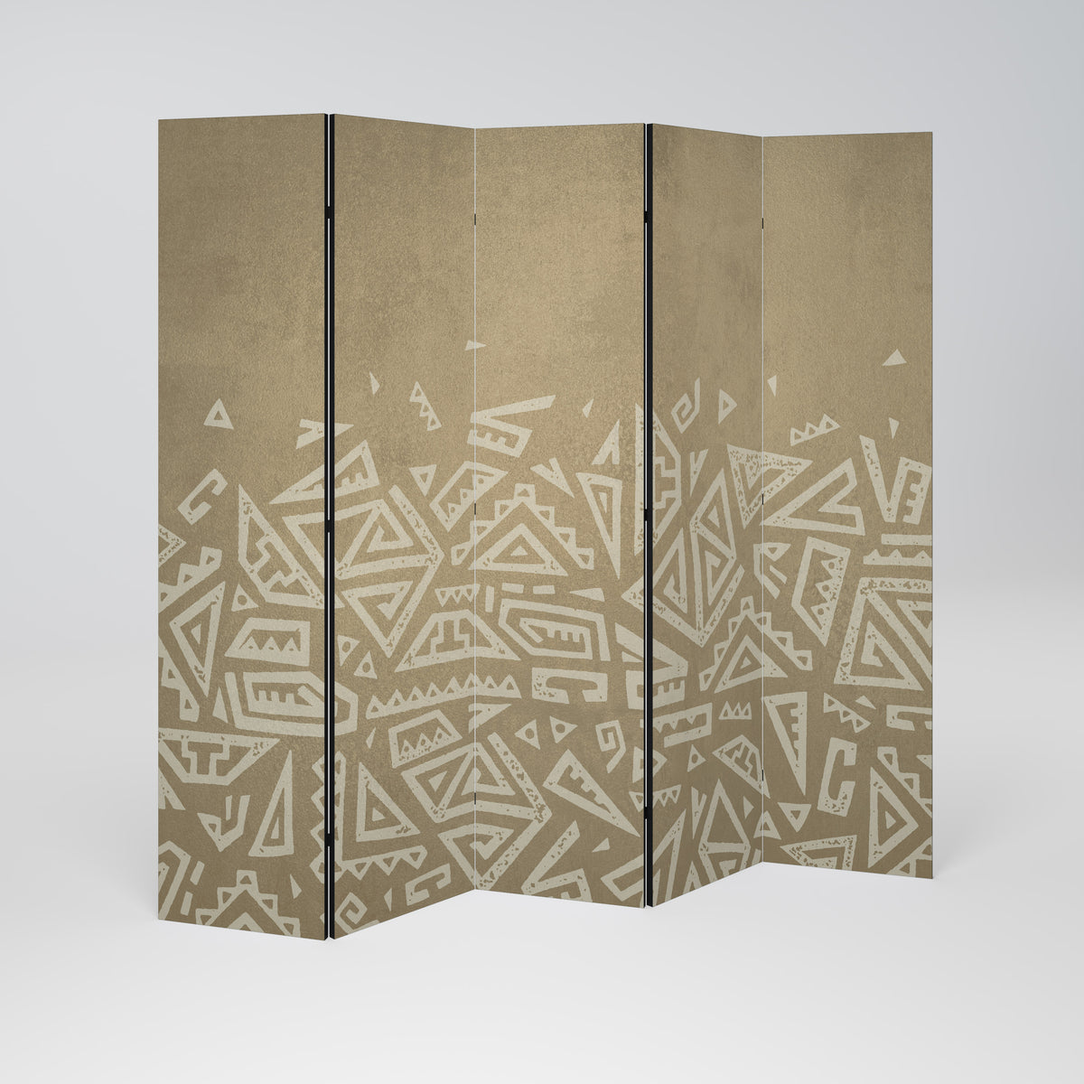 CULTURAL LAYERING 5-Panel Room Divider