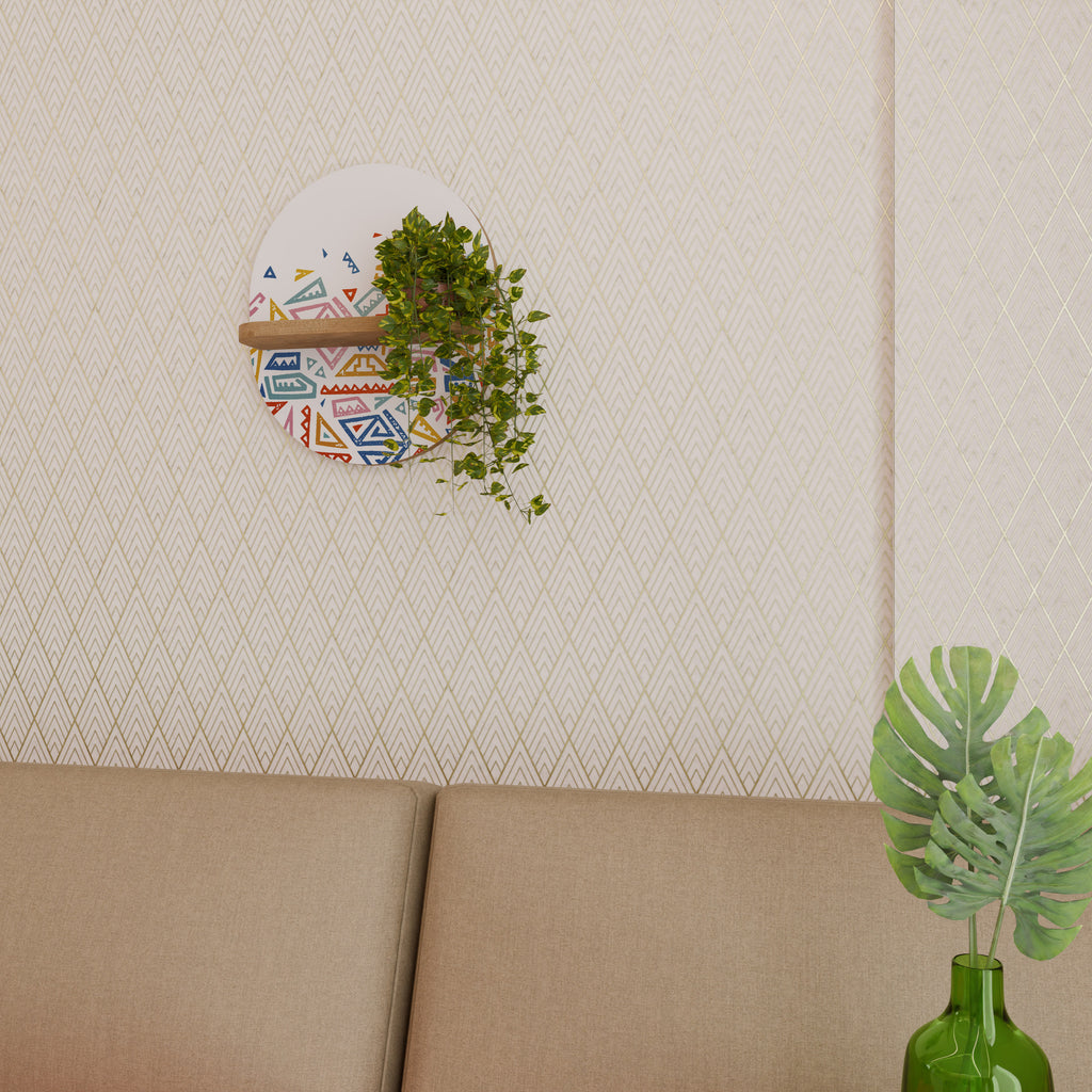 ANGULAR FEELING Decorative Art Shelf